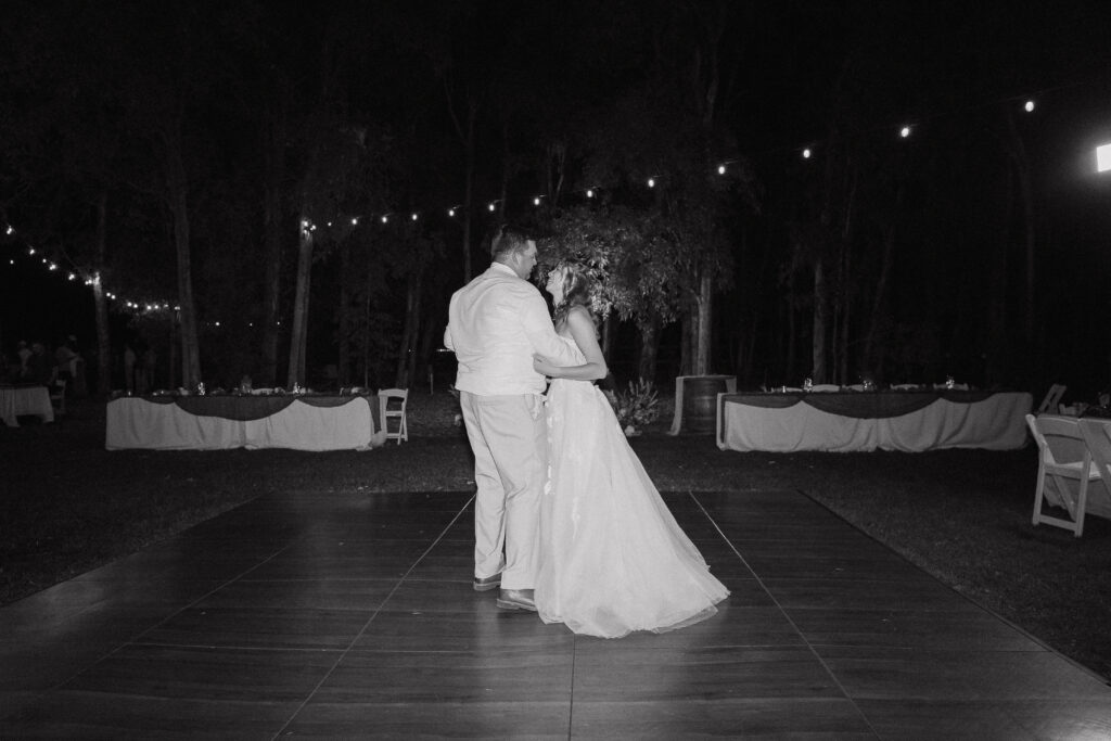 First dance at Heavenly Harvest Farm